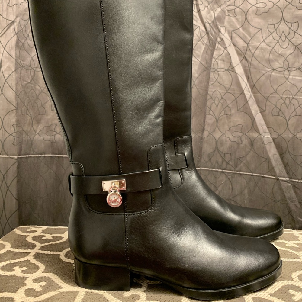 Michael Kors Leather Boots